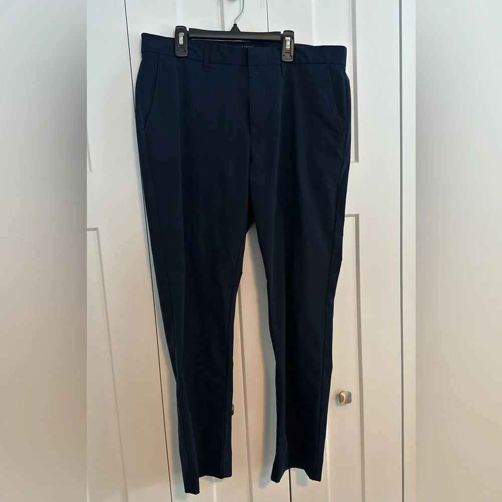 J. Crew Men's Dark Blue Thompson Flex Chinos 33x30 EUC‎